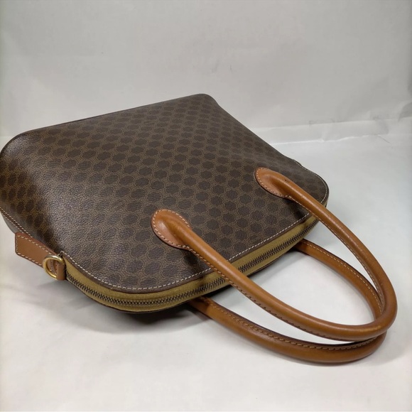 Authentic Celine Vintage Handbag Alma Monogram PVC Preowned - Picture 4 of 14